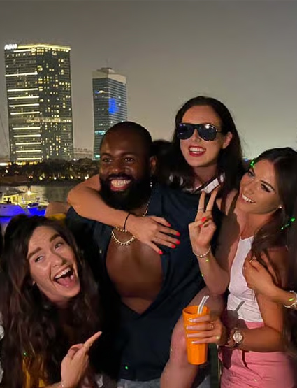 Dubai Marina Yacht Party with BBQ, Drinks & Live DJ Cruise